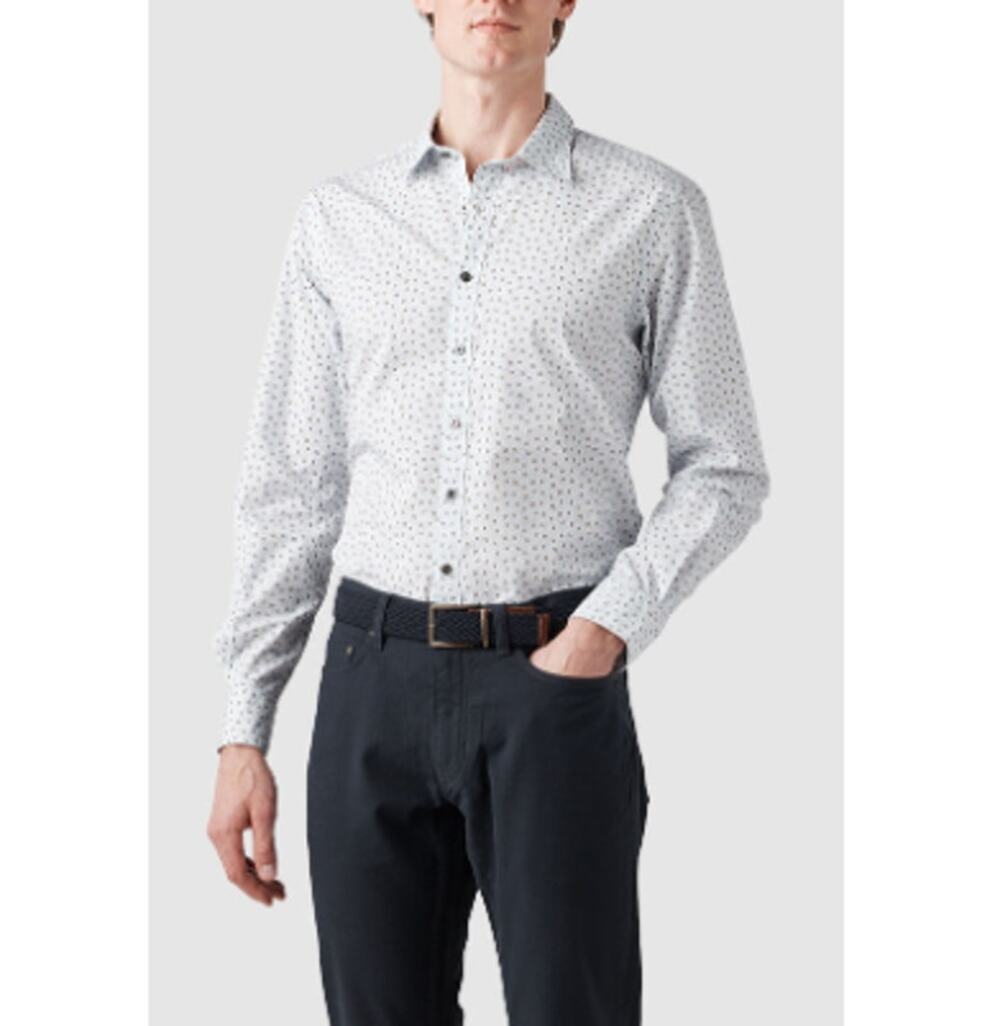 Rodd & Gun Men's Snow Casual Long Sleeve Dunsrik Sports Fit Shirt Size S